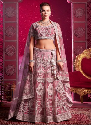 Vivid Aari Net Readymade Lehenga Choli