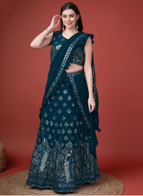 Whimsical Sequins Party Trendy Saree