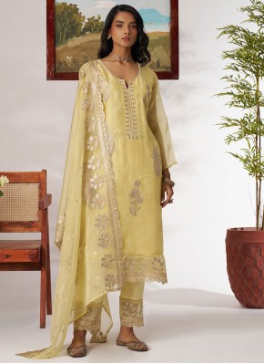 Yellow Festival Designer Salwar Kameez